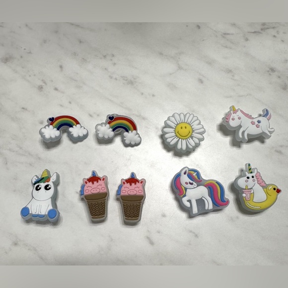 GLOW IN THE DARK Unicorn Like Crock Jewelry 🦄 - Picture 2 of 3